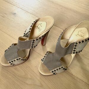 Christian Louboutin heels sandals